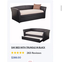 Twin Bed And Two Mattresses 