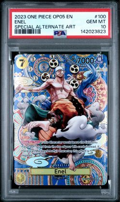 One piece enel sp English psa 10