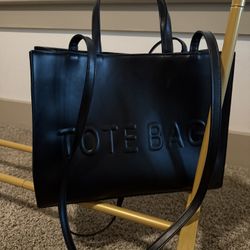 TOTE BAG BLACK BRAND NEW
