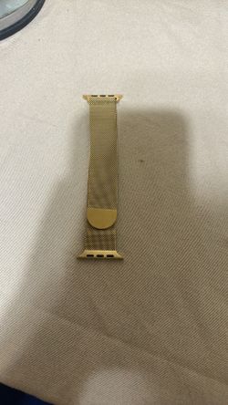 Gold Band Apple Watch 