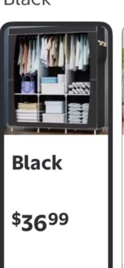Closet black