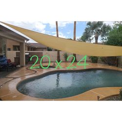 20 X 24 Sunsail Shade
