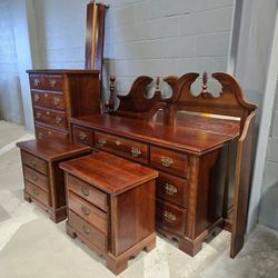 Vaughn Bassett 6 pc queen bedroom set