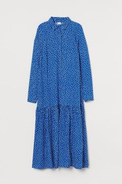 Women’s H&M Blue Polka Dot Dress