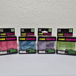 Cube squishy stress cube $5