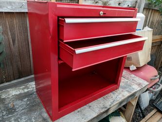 Red Toolbox 27" x 14" x 28"