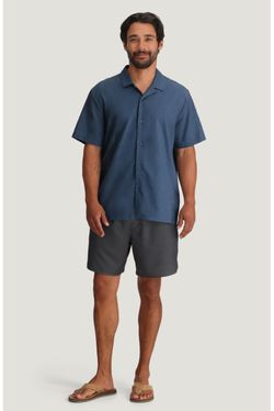 💙 Claiborne • Men’s Tall Navy Blue Shirt (2XLT)