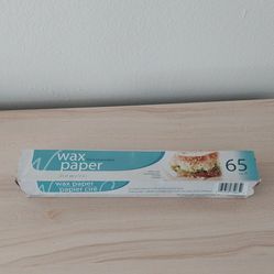 Microwaveable wax paper