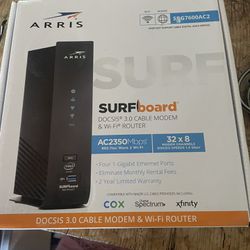 Arris Modem And WiFi Router 