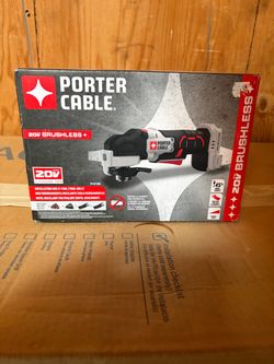 NEW 20v Brushless Porter Cable Oscillating Multi-Tool PCCE720B