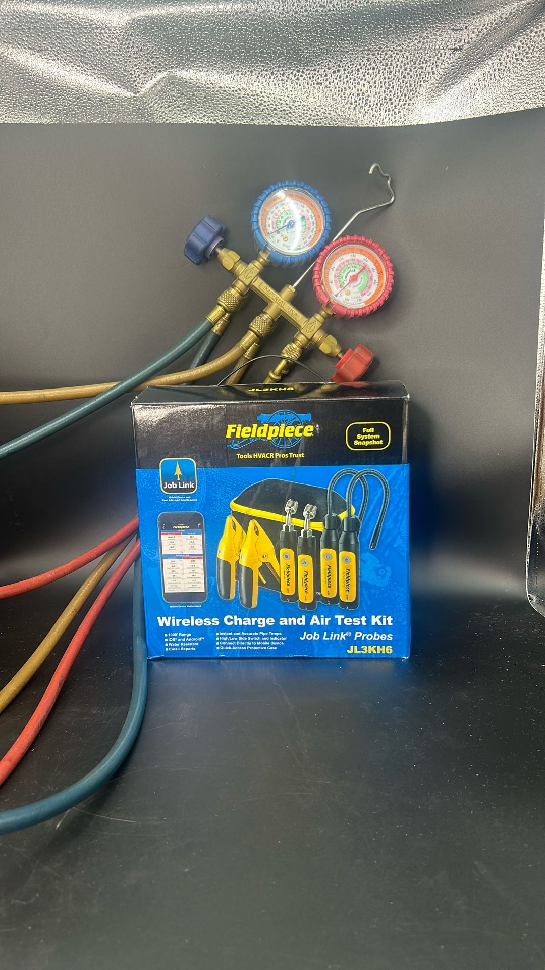 Fieldpiece Air kit JL3KH6 With Free Manifold Gauge