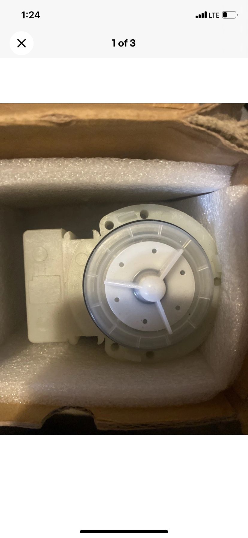 LG motor assembly AC pump