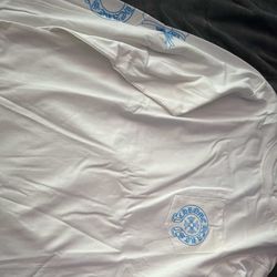 chrome hearts longsleeve white blue