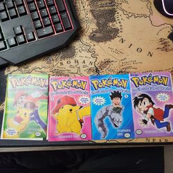 Pokémon: The Electric Tale of Pikachu #1,2,3,5.First Printing Viz Mini Promo Comics