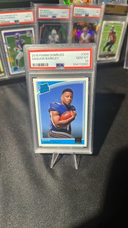 2018 PSA 10 Saquon Barkley