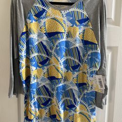New Lularoe Randy, Size 3XL - 3/4 in sleeves