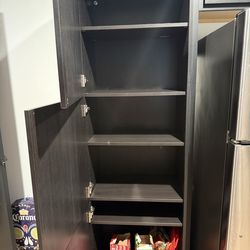 IKEA BESTA Cabinets – Black-Brown w/ LAPPVIKEN Doors ($120)