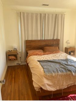 Solid wood Queen Bed frame