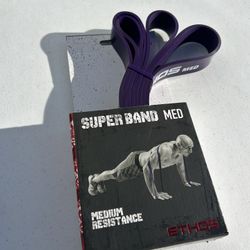 NEW Ethos Purple Super Band Medium resistance 