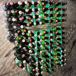 Parma Hts - 100 Full 7up Pop Bottles - 1970”s 
