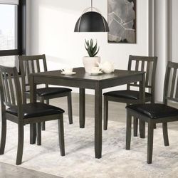New Four Piece Dining Set With  Table And Four Chairs