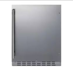 24 in. 4.2 cu. ft. Outdoor Refrigerator in Stainless Steel, ADA Compliant