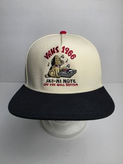 Vans 1966 Sk8 - Hi Note of the Wall Rhythm Snapback Antique White Cap / Hat O/S