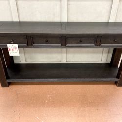 New 64” Black Sofa Table — SPECIAL 