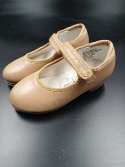 Kids Tan Tap Dance Shoes 12c