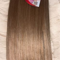 18 Inch Silky Straight Human Hair Extensions F27/613