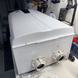 Navien Tankless Water Heater. Npe 210s. Natural Gas. Barely 5 Years Old, Works Perfectly. Just Replaced Ours With An Internal Pump Model. $350.