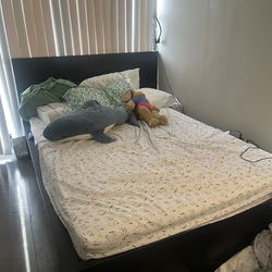 Full size Bed frame and Mattress 