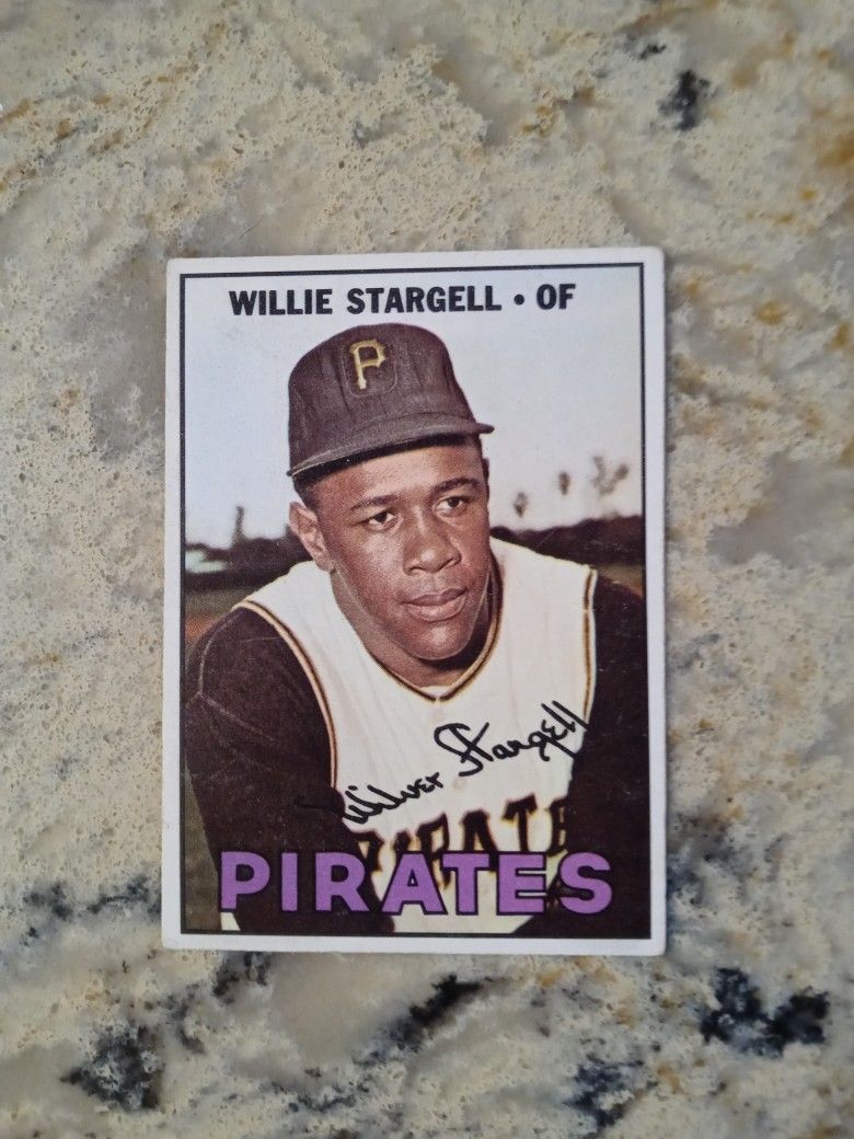 '67 Topps Willie Stargell Baseball Card!