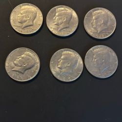 1980's Kennedy Half Dollars