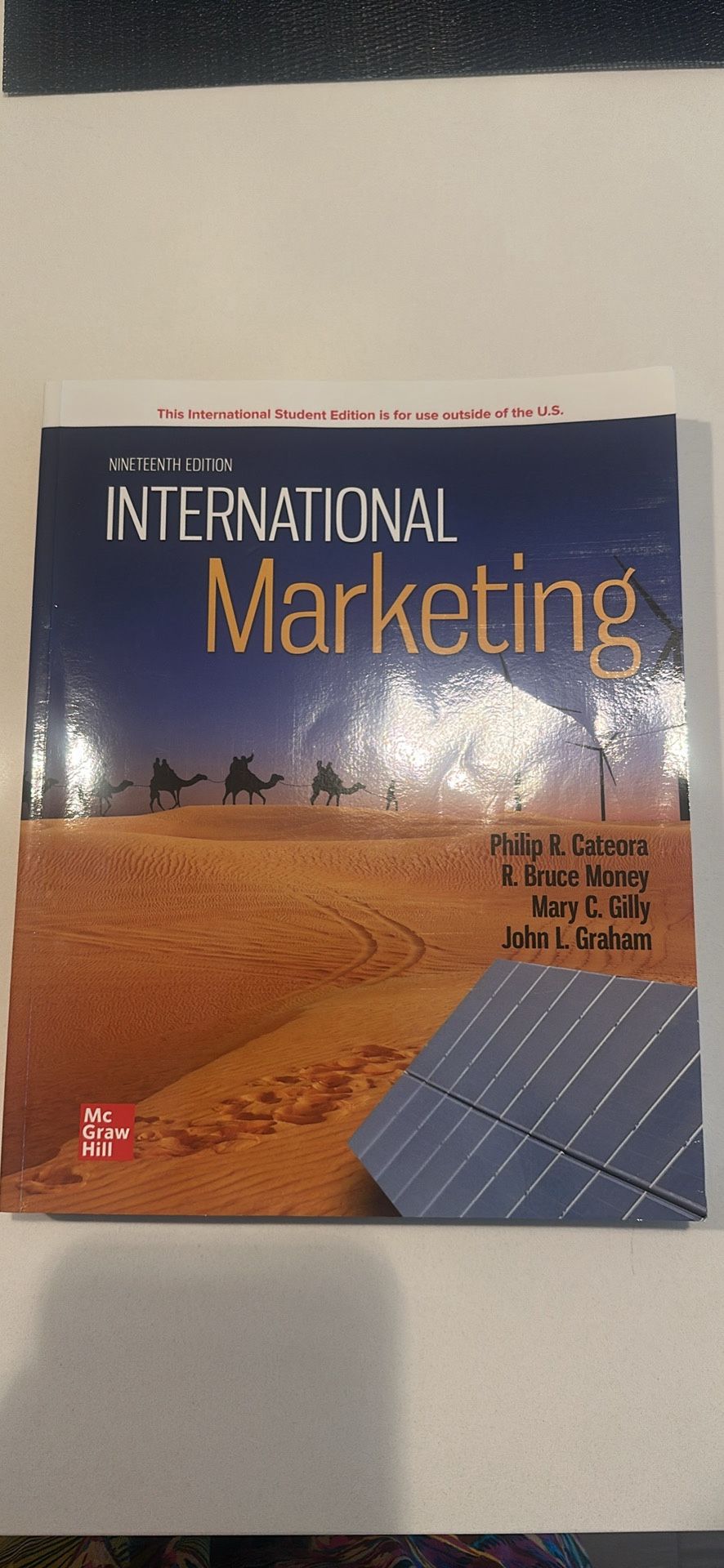 International Marketing 19th edition Book by Bruce Money, John Graham, and Philip R. Cateora