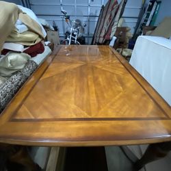 Wooden Dining Room Table 
