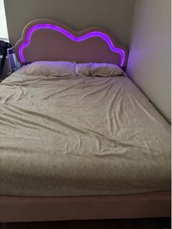 Girls Queen Bed and Mattress