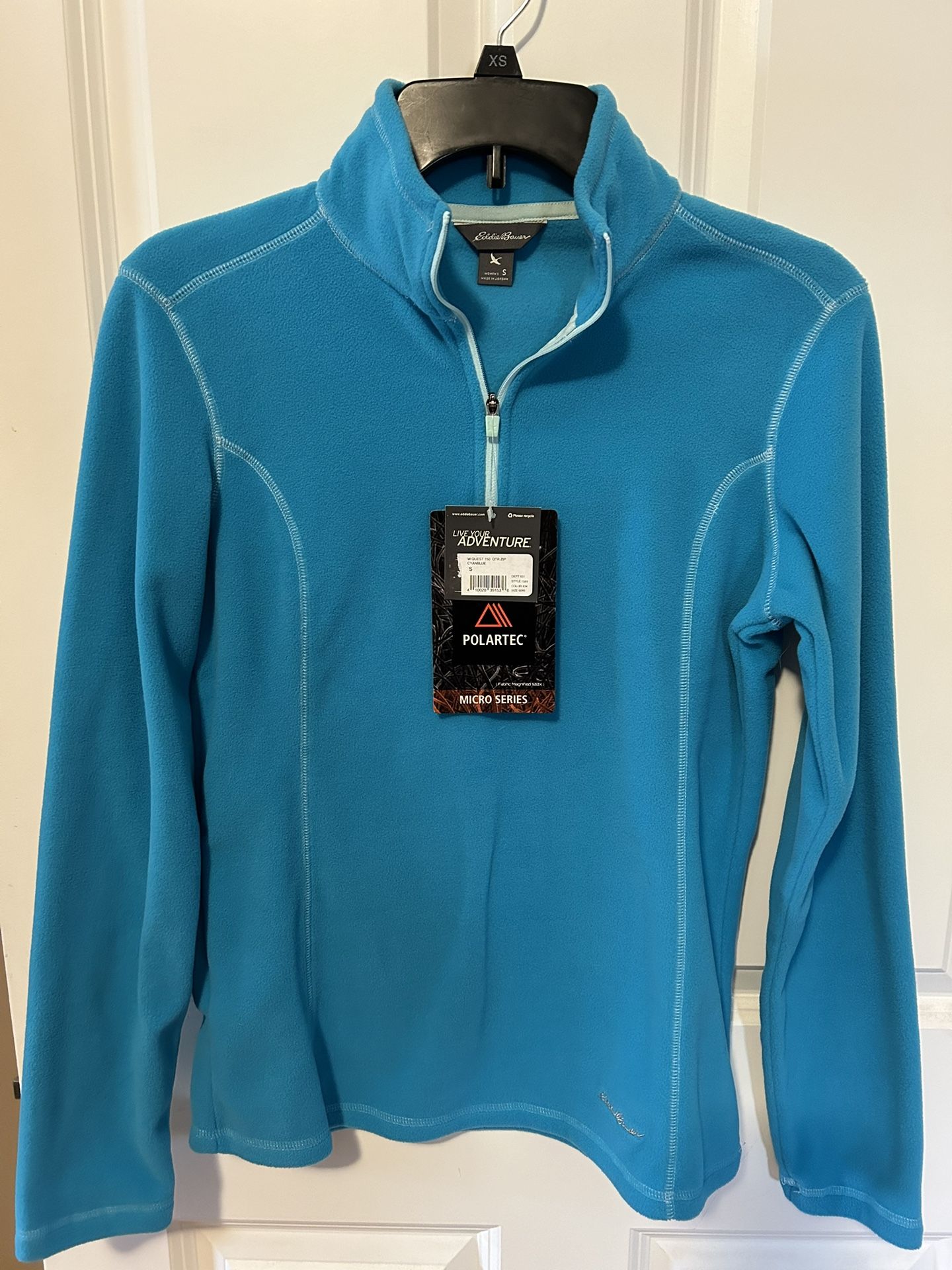 Ladies’ Eddie Bauer 1/4 zip fleece pullover - brand new w/ tags - size Small