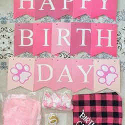 Dog Birthday Party Supplies 