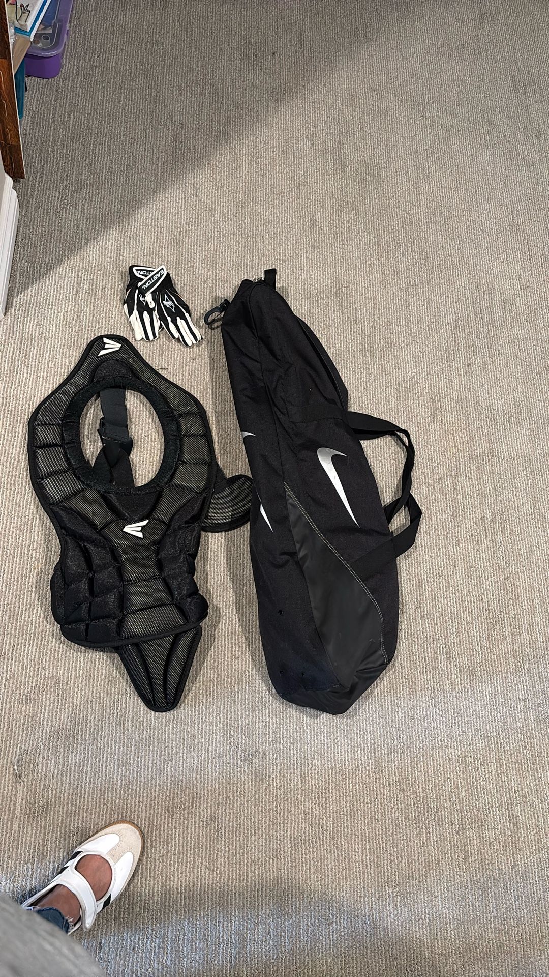 Baseball Bag And Vest 