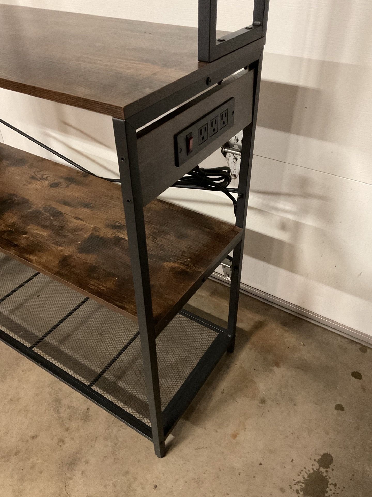 Corner shelving 16 depth x 40 w 67 height