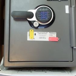 SentrySafe Fireproof And Waterproof Safe 1.23 Cu. Ft.