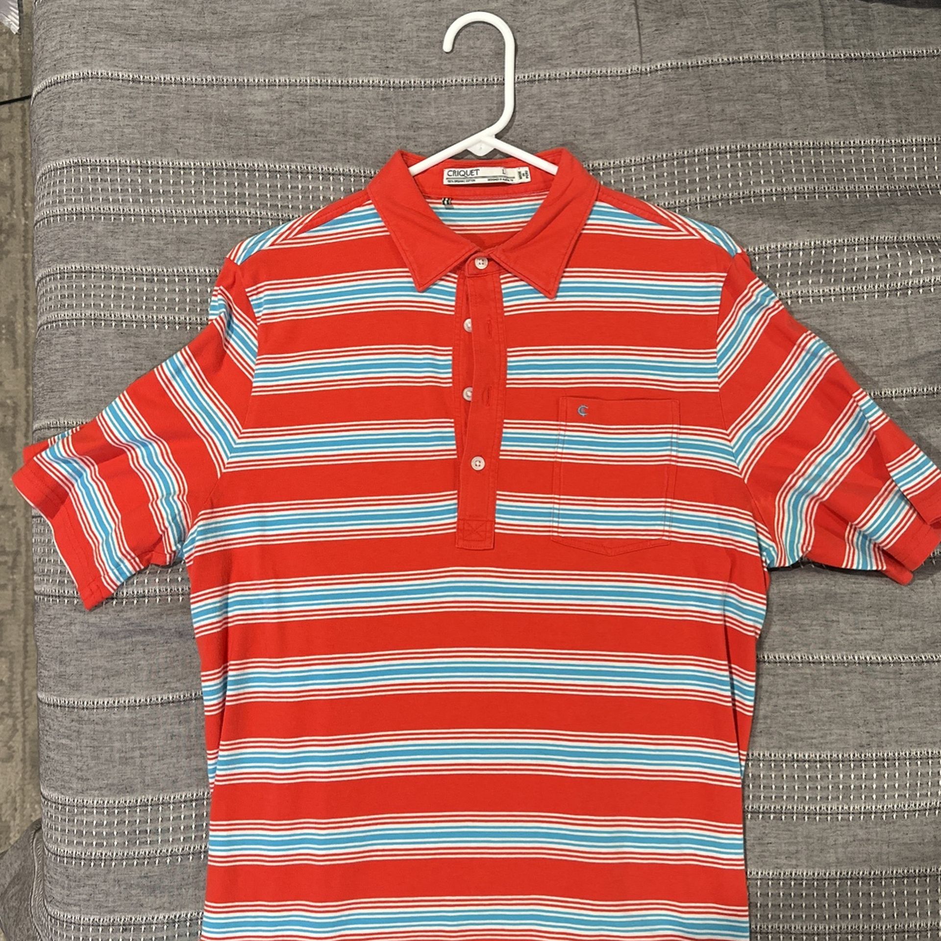 Men’s Criquet Polo, Size Large, Great Condition