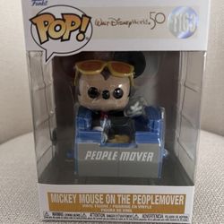 Funko Pop! Disney Walt Disney World 50th Mickey Mouse On PeopleMover #1163