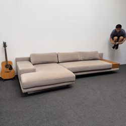 Rove Concepts Dresden Sectional Sofa - 3.2k OFF - A Statement Piece - Designer Style - Can Drop Off