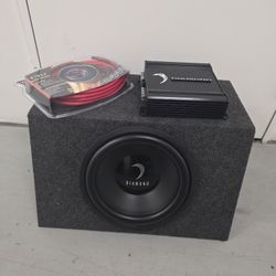 Diamond Subwoofer W/amp