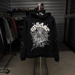 Spider Og Web Black Hoodie