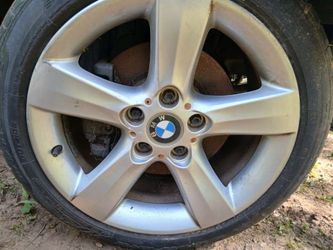 BMW rims and tires