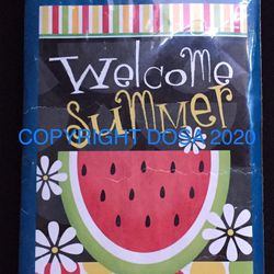 WinCraft Welcome Summer Garden Flag, 08554220