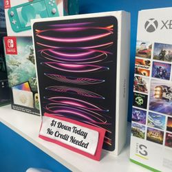 Apple IPad Pro 12.9 6th Gen New -PAYMENTS AVAILABLE-$1 Down Today 